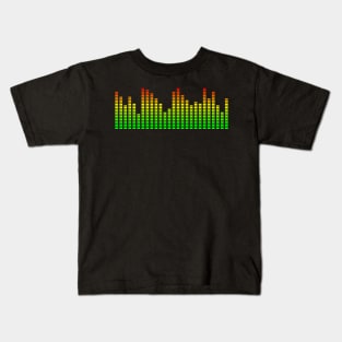 Music Equalizer Design Kids T-Shirt